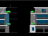 Cho thuê nhà mặt phố 3 tầng, diện tích sử dụng: 220 m2, 2 mặt đường